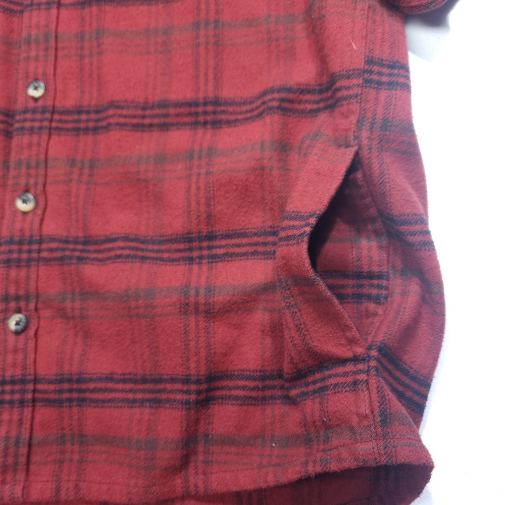 Colorado Clothing Flannel Shirt Men L Red Plaid - Picture 4 of 10